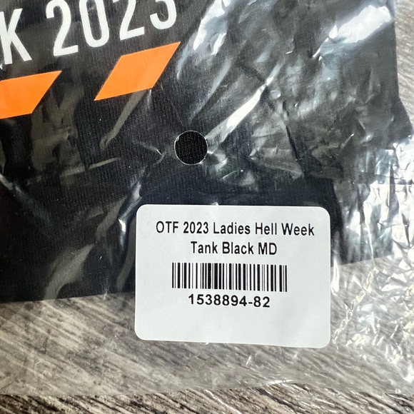 Orangetheory OTF‎ 2023 Hell Week Ladies Black Tank - Picture 4 of 4